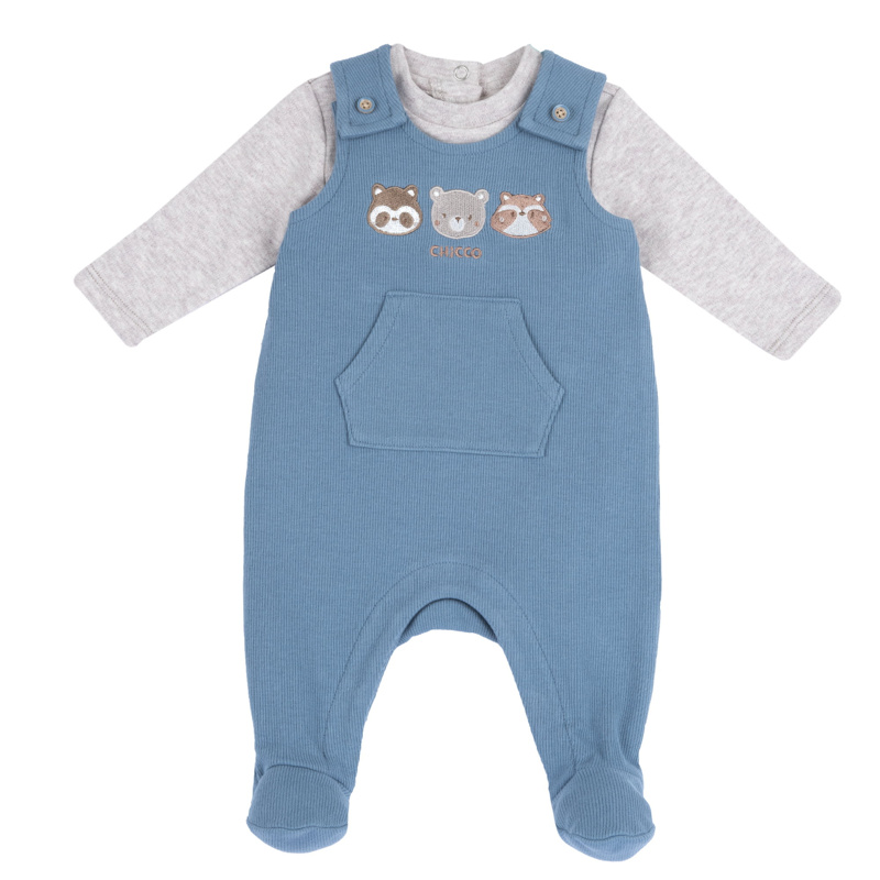 BABYSUIT - MEDIUM LIGHT BLUE