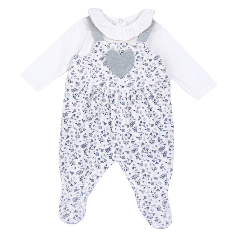 BABYSUIT - NATURAL PRINTED