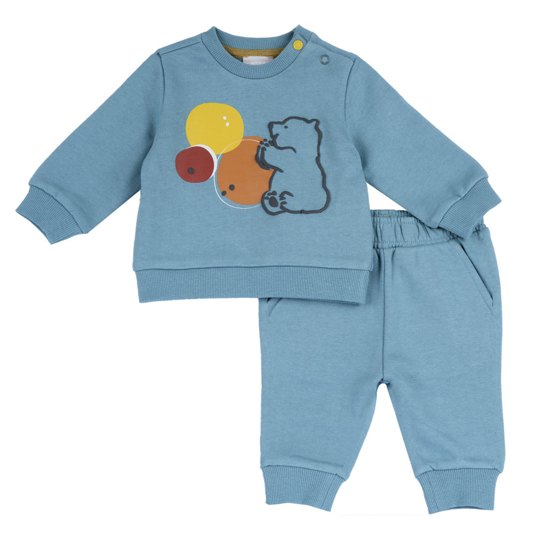 SET 2: SWEATSHIRT + PANTS - MEDIUM GREEN