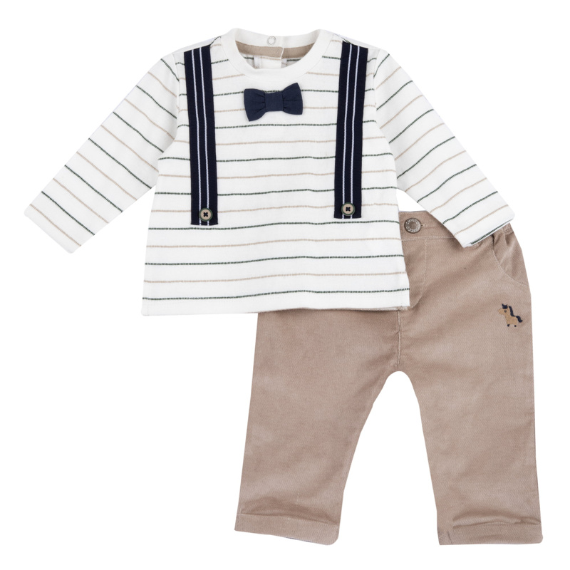 SET 2: SWEATSHIRT + PANTS - MEDIUM NATURAL