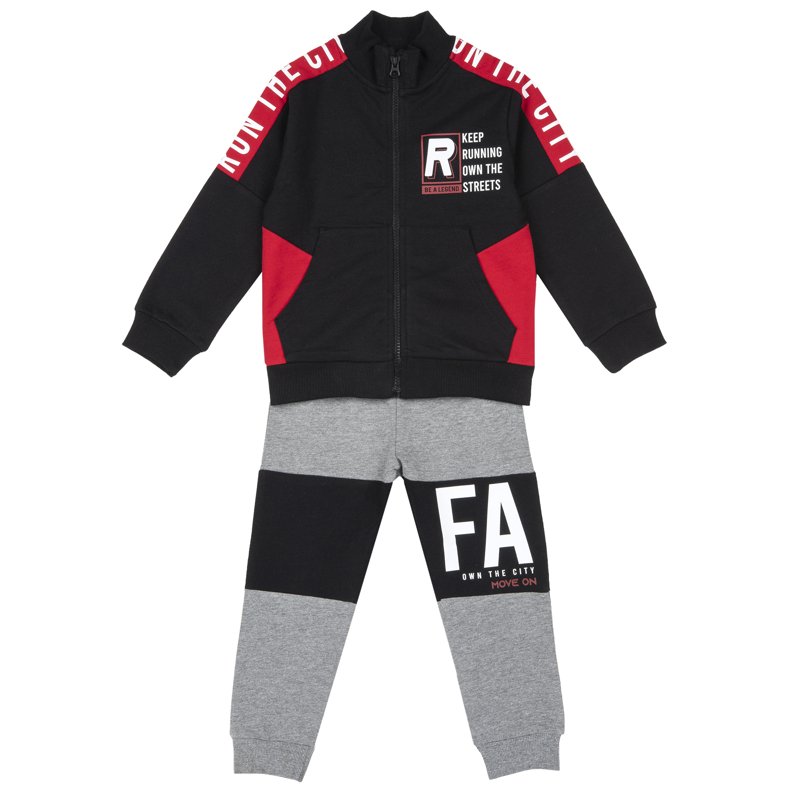 JOGGING SUIT - BLACK
