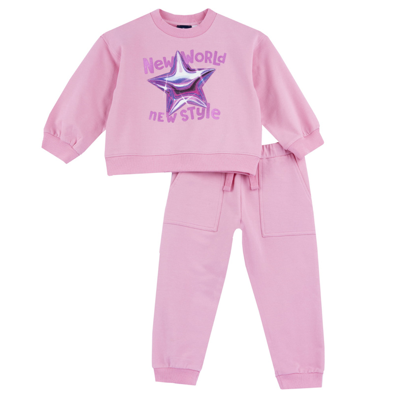 JOGGING SUIT - DARK PINK