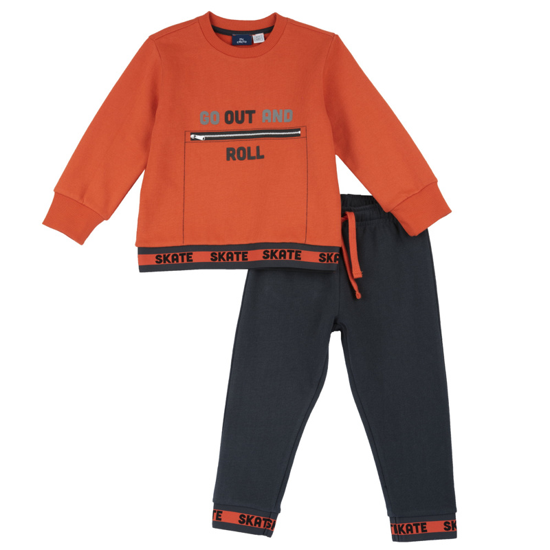 JOGGING SUIT - MEDIUM ORANGE