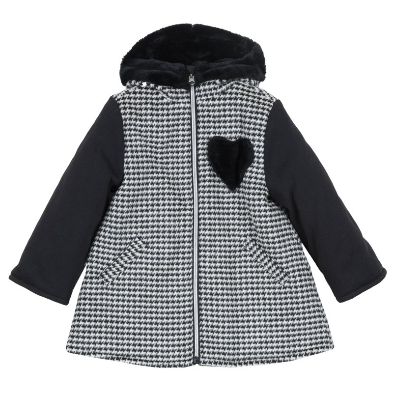 COAT - GREY STRIPED