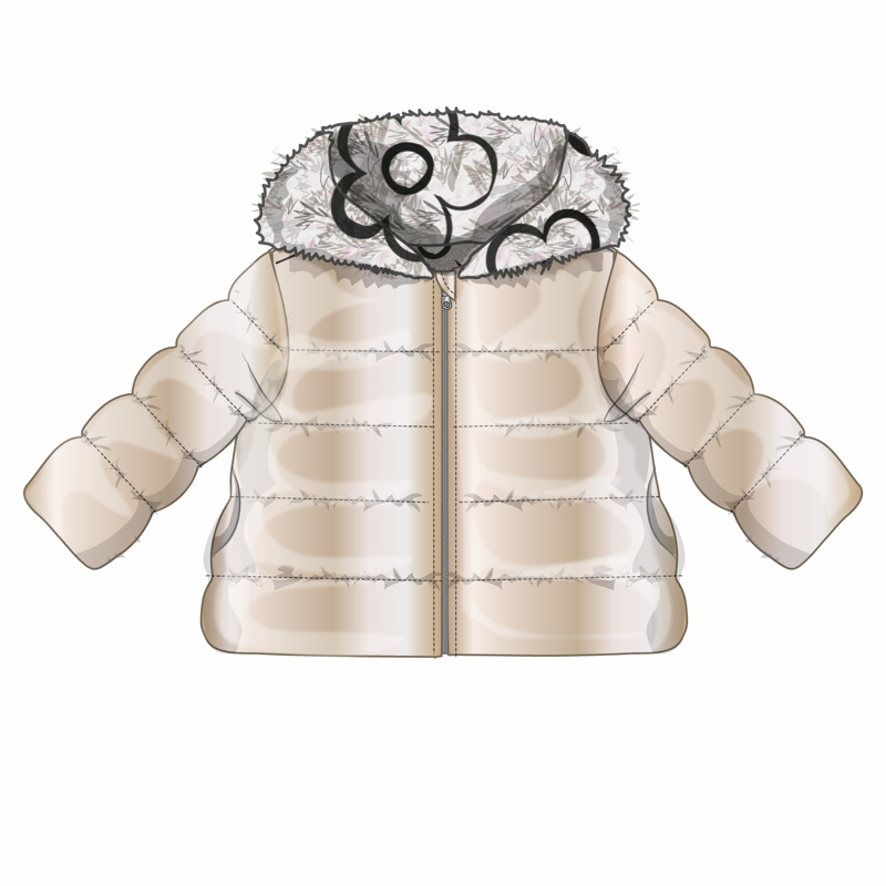 DOWN JACKET - MEDIUM NATURAL