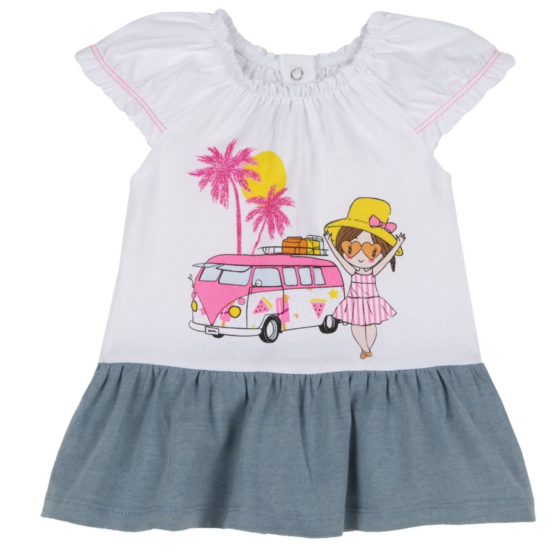 DRESS SLEEVELESS - WHITE