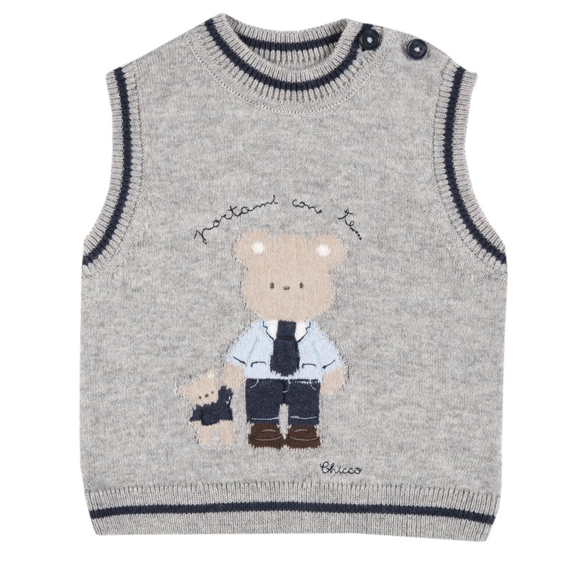 VEST - MEDIUM GREY