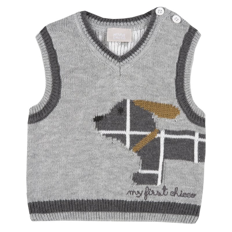 VEST - MEDIUM GREY
