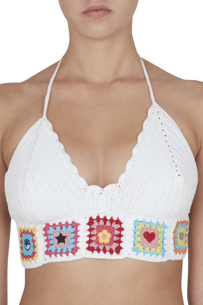 BIKINI TOP - WHITE FANTASY