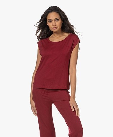 T-SHIRT - BORDEAUX