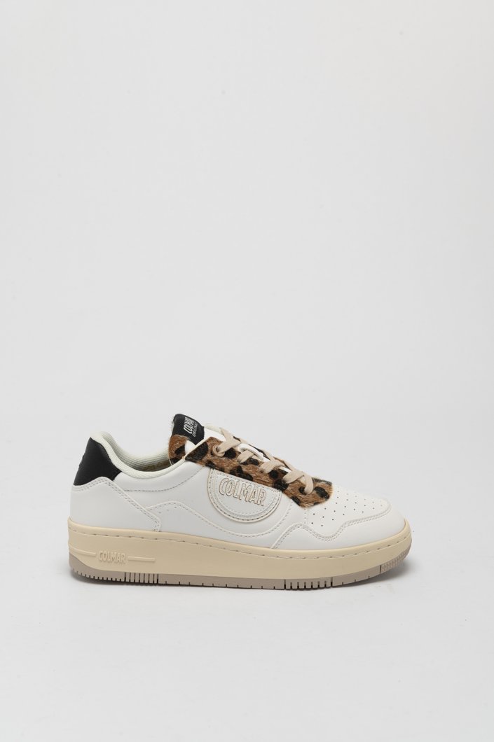 SNEAKERS - WHITE-BLACK-WARM GRAY