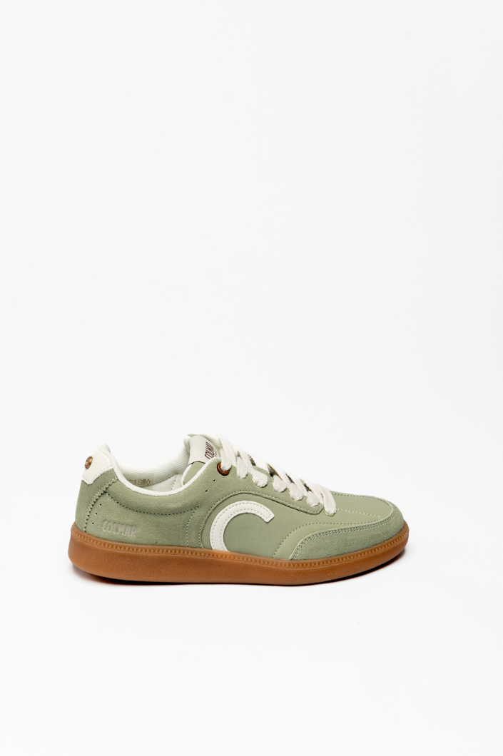 SNEAKERS - SAGE GREEN-OFF WHITE