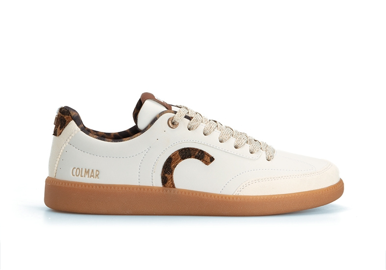 SNEAKERS - WHITE-LEOPARD