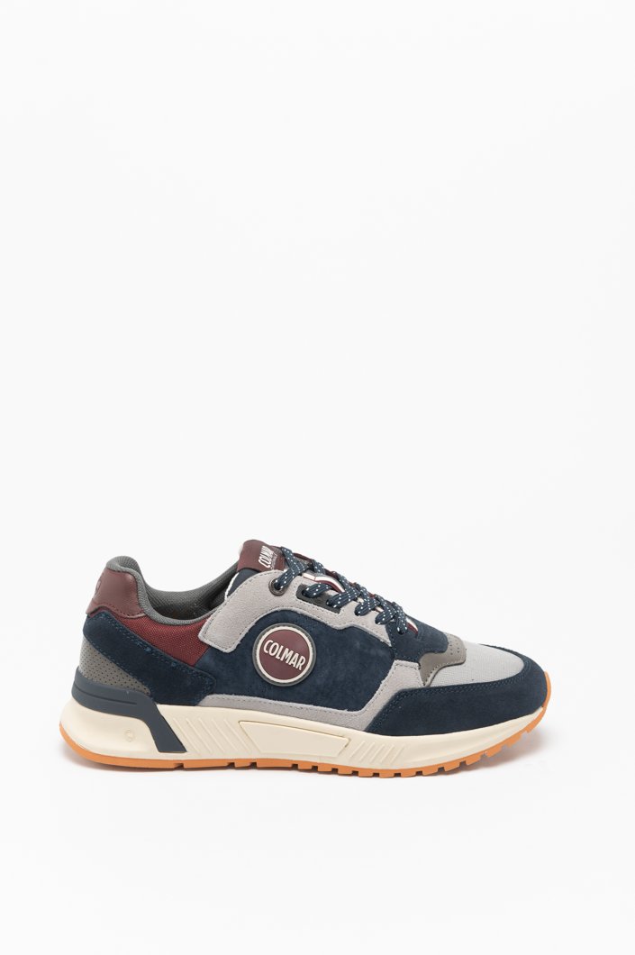 SNEAKERS - NAVY-GRAY-BURGUNDY