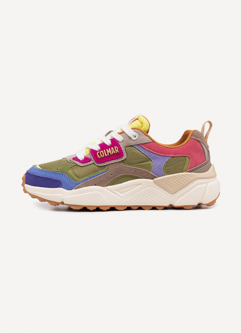 SNEAKERS - MILITARY GREEN-MULTICOLOR