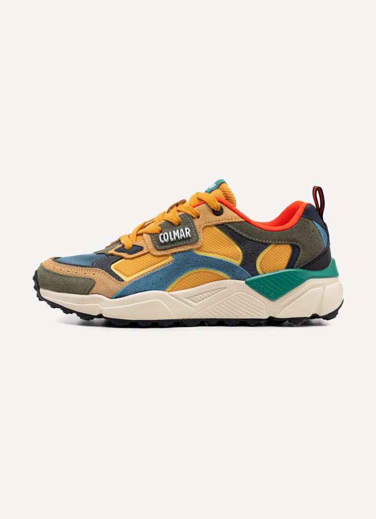 SNEAKERS - OCHRE-MULTICOLOR