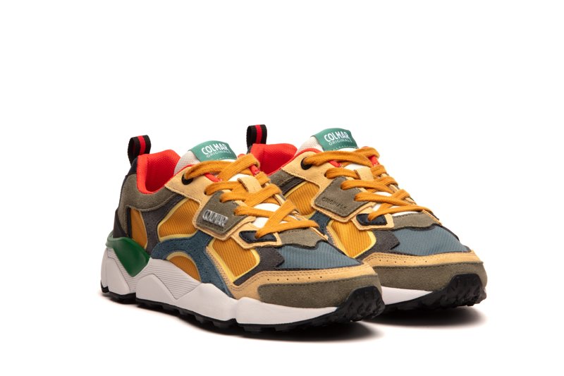 SNEAKERS - OCHRE-MULTICOLOR