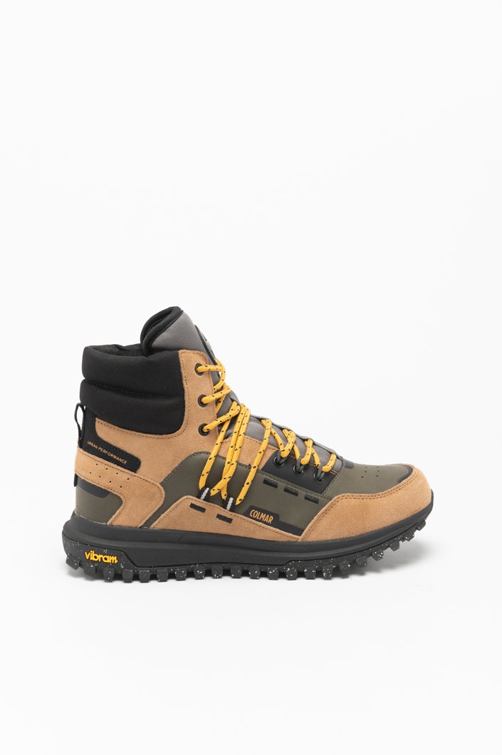 ANKLE BOOTS - BROWN-MULTICOLOR