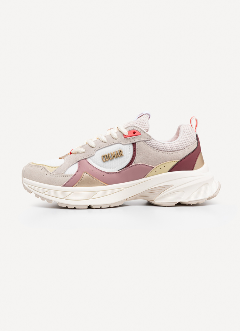 SNEAKERS - WHITE-LILAC-PLUM
