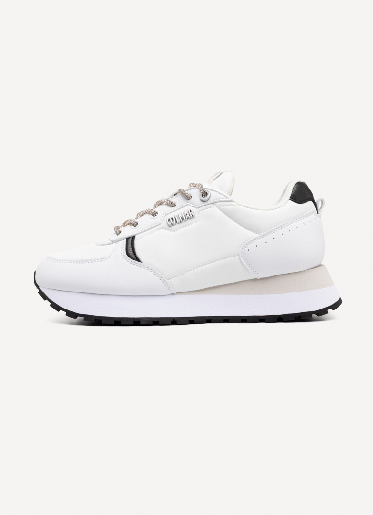 SNEAKERS - WHITE-BLACK