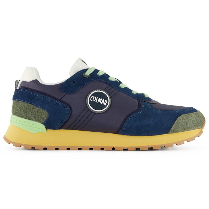 SNEAKERS - NAVY-MILITARY GREEN-LT SAGE GREEN