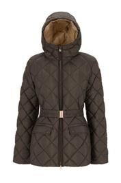 DOWN JACKET - COFFEE