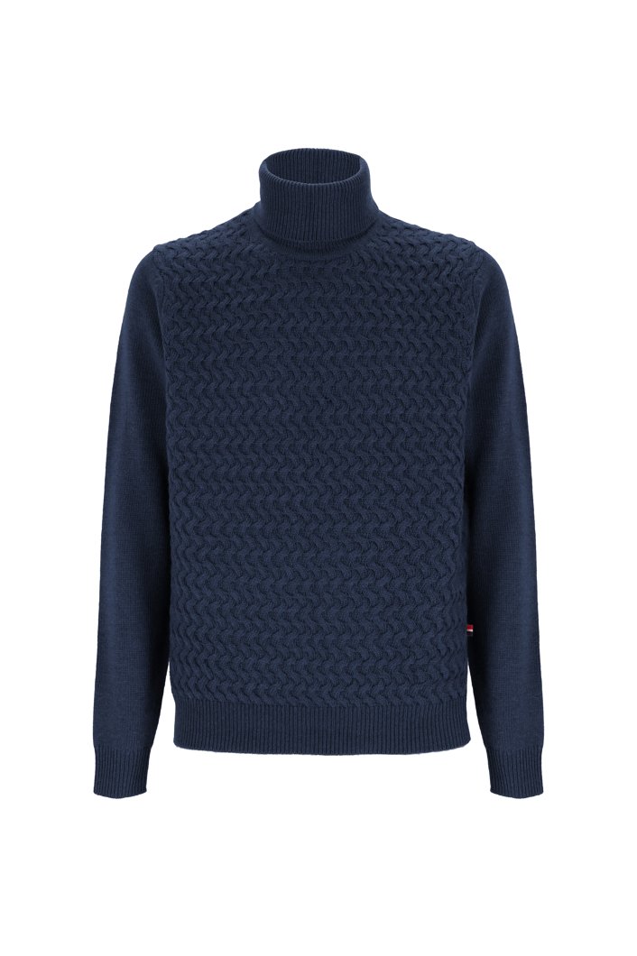 TURTLENECK - DARK GREY/MELANGE