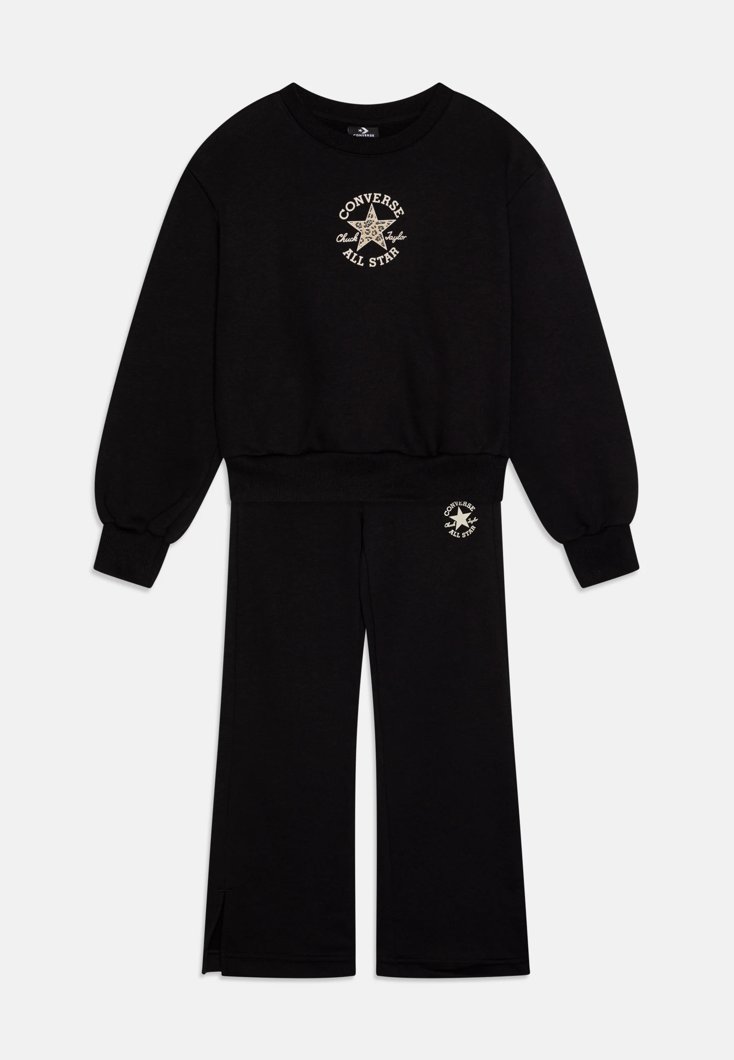 SET 2: SWEATSHIRT + PANTS - BLACK