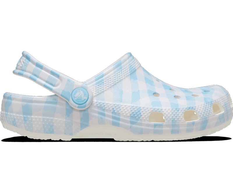 CLOG - WHITE/BLUE