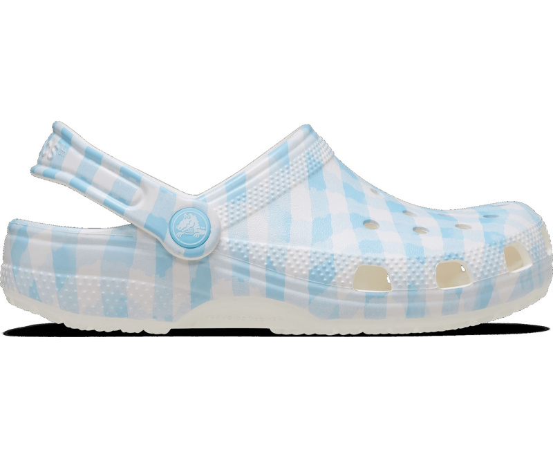 CLOG - WHITE/BLUE