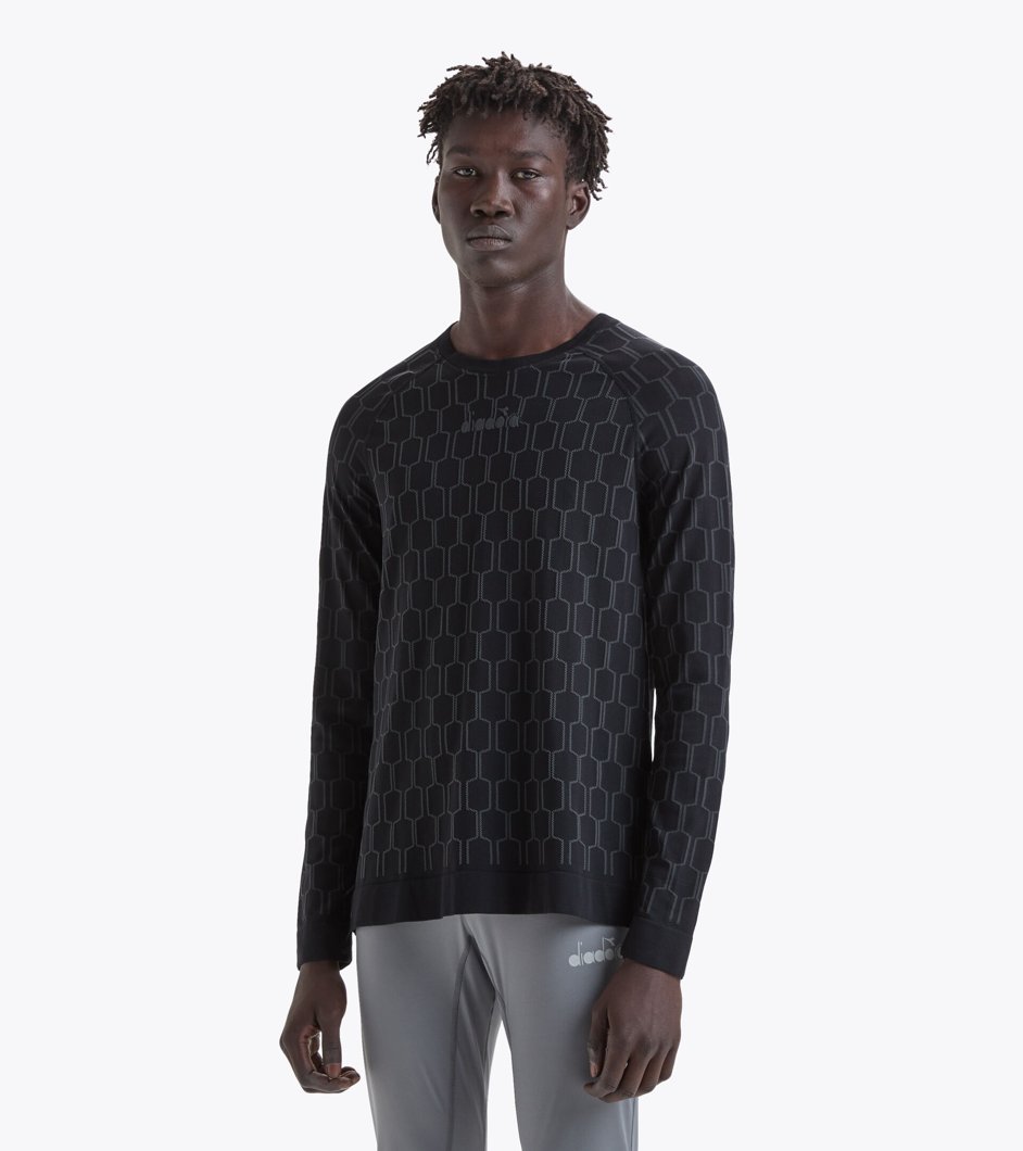 T-SHIRT LONG SLEEVE - BLACK
