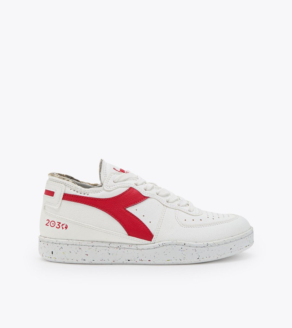SNEAKERS - WHITE/FERRARI RED ITALY