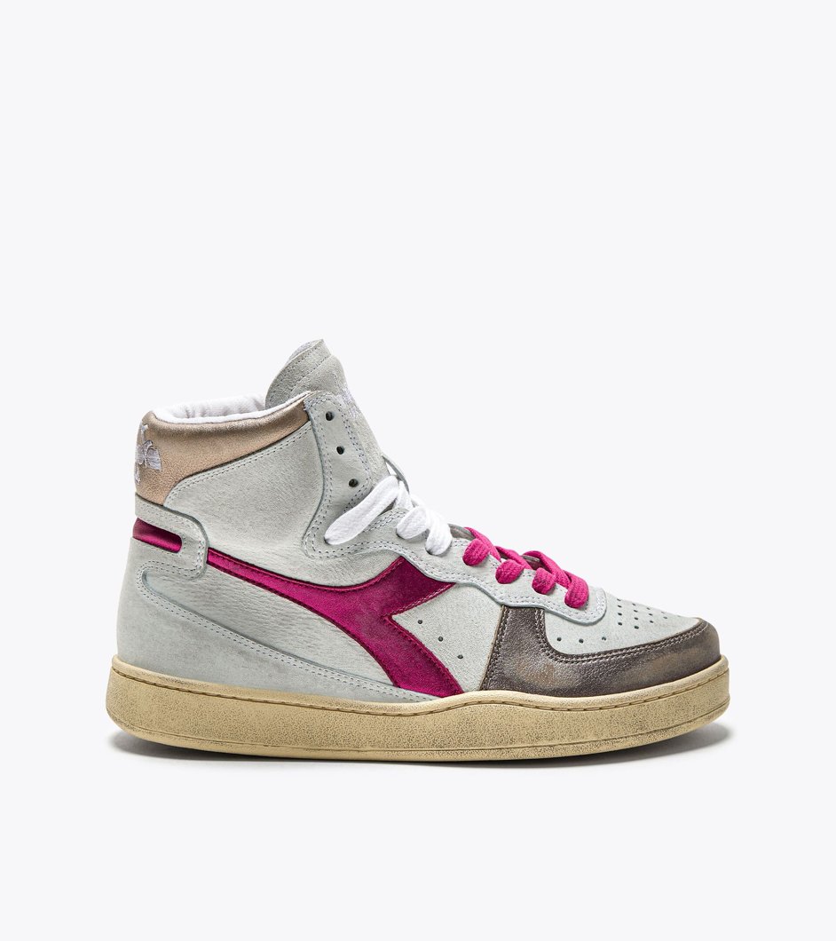 SNEAKERS - WHITE/FUCSIA RED