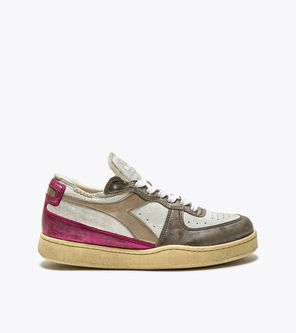 SNEAKERS - WHITE/FUCSIA RED