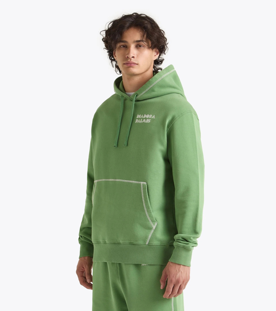 SWEATSHIRT - DARK LIME GREEN