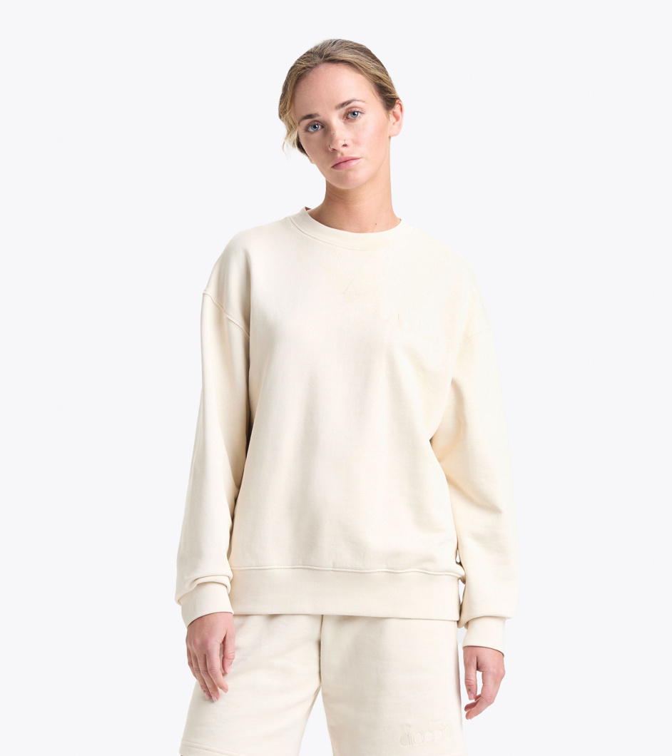 SWEATSHIRT - WHITE SWAN