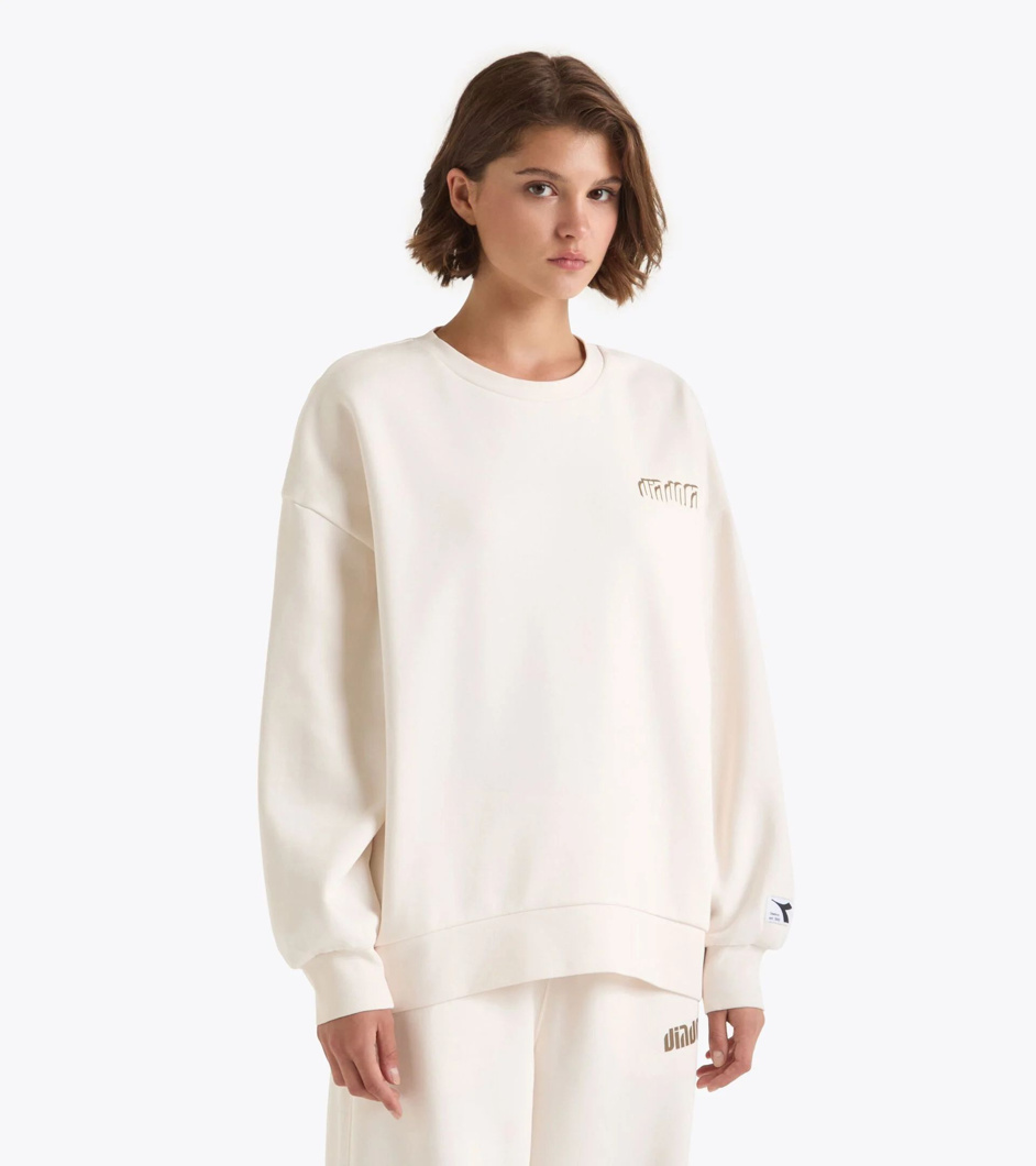 SWEATSHIRT - WHITE SWAN