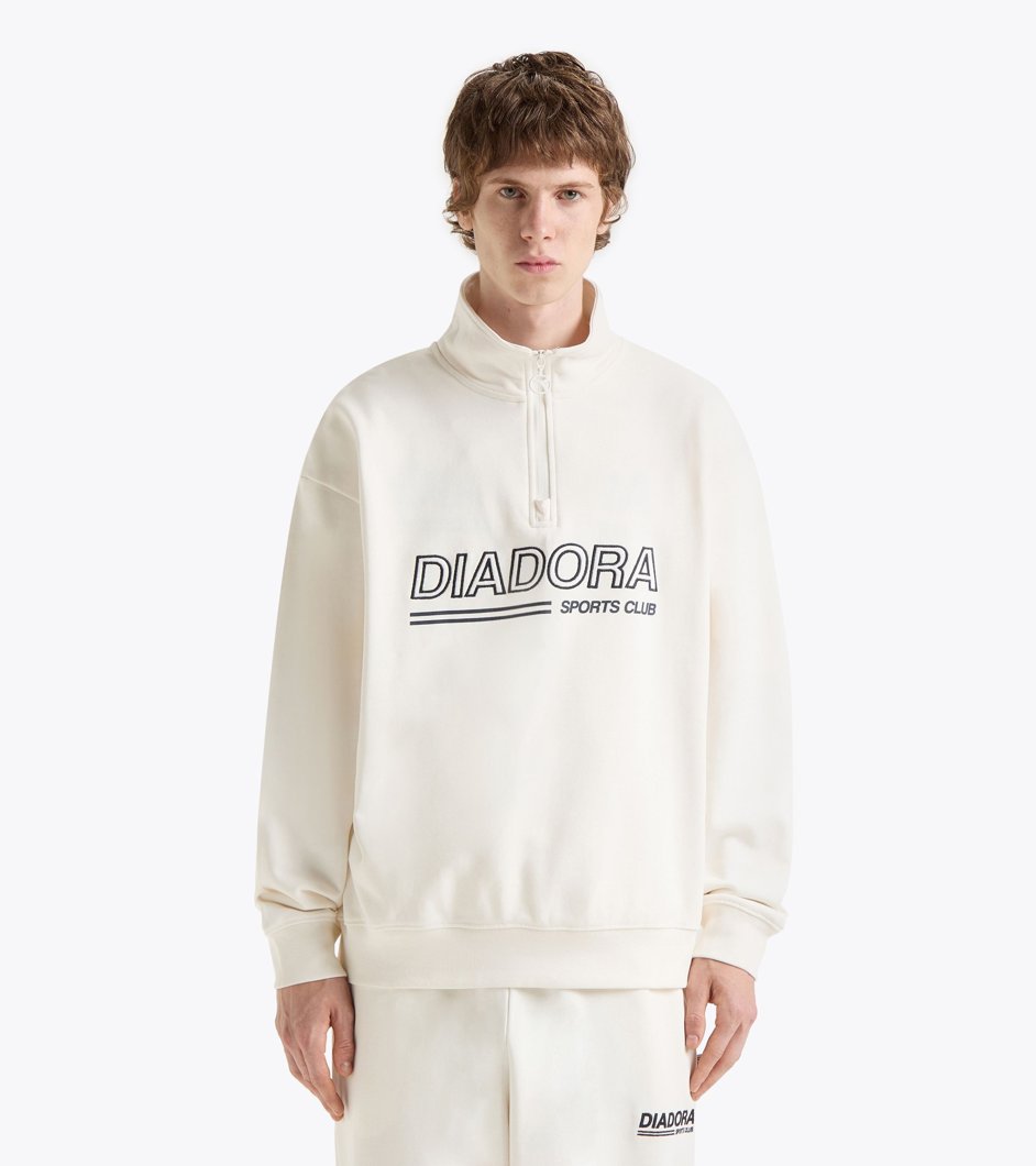 SWEATSHIRT - WHITE ALYSSUM