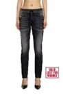 JEANS - DENIM BLACK/GREY