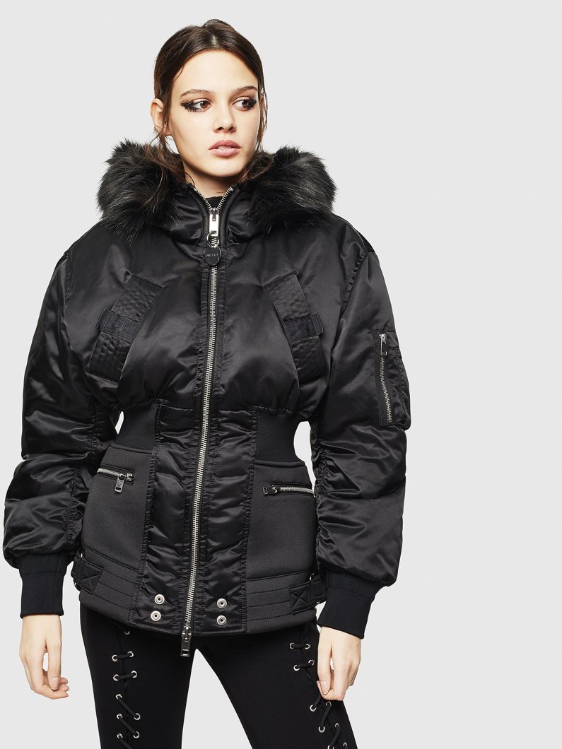 DOWN JACKET - BLACK BLACK BLACK