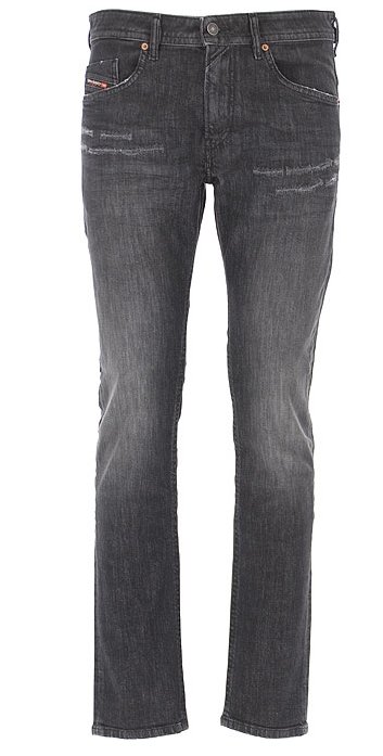 JEANS - DENIM BLACK/GREY