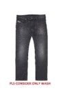 JEANS - DENIM BLACK/GREY