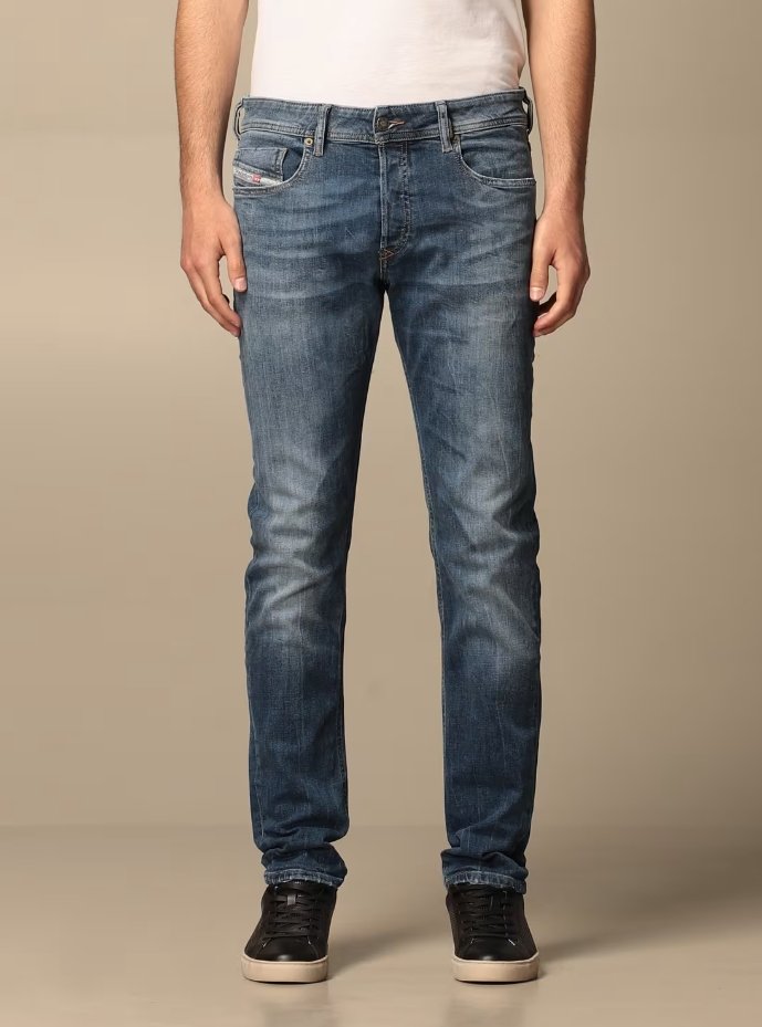 JEANS - BLUE DENIM