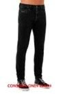 JEANS - DENIM BLACK/GREY
