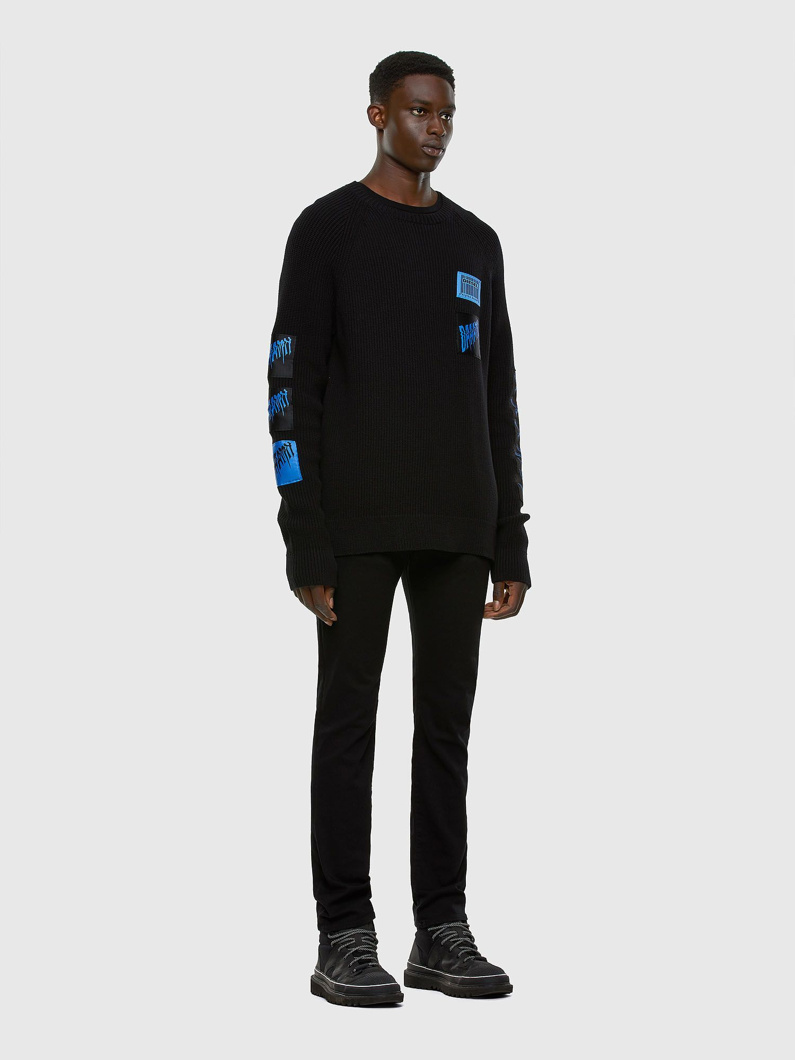 JEANS - DENIM BLACK/GREY