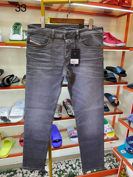 JEANS - DENIM BLACK/GREY