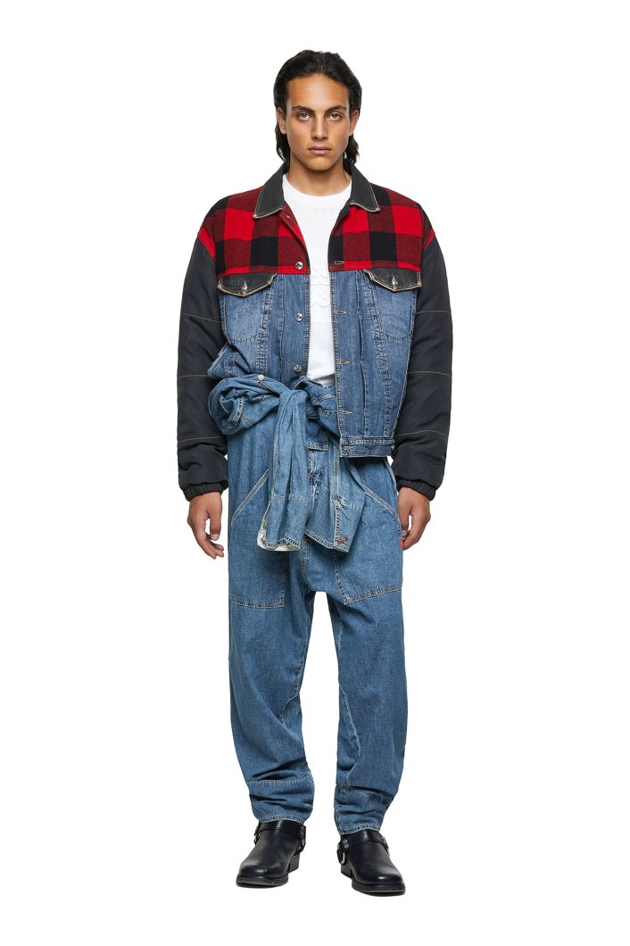 JEANS OVERALL - BLUE DENIM