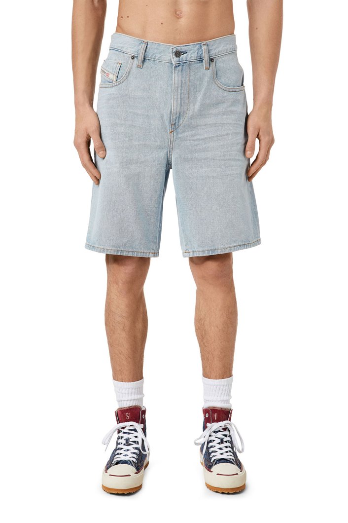 JEANS SHORTS - BLUE DENIM