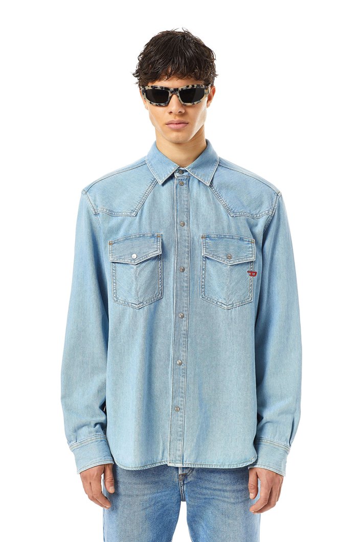 JEANS SHIRT - BLUE DENIM