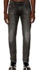 JEANS - DENIM BLACK/GREY